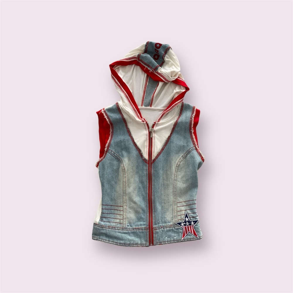 American Style Denim Vest